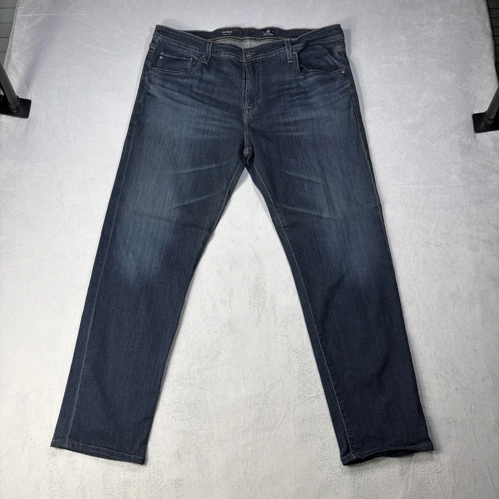 AG Adriano Goldschmied Tellis Modern Slim Jeans Men's Size 38x34 Actual 38x27.5